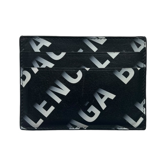 Balenciaga Logo Card Holder Wallet - Picture 1 of 5